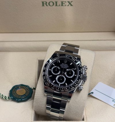 Rolex Daytona New Ref 2025 126500ln Daytona Black Dial Ceramic Bezel