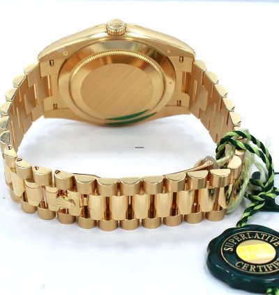 Rolex Day-date 40 President 40mm Day-date 228238 18k Yellow Gold Champagne New