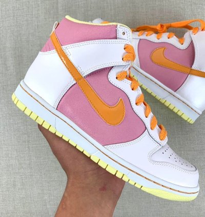 2009 Nike Dunk High Perfect Pink