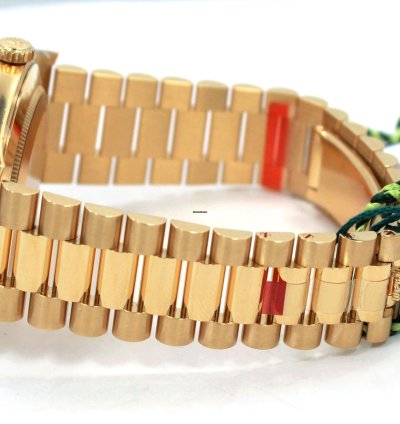 Rolex Day-date 40 President Day-date 228238 18k Gold Black Diagonal Motif Unworn