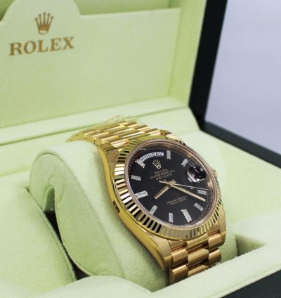 Rolex Day-date 40 President Day-date 228238 18k Yellow Gold Diamond Dial New