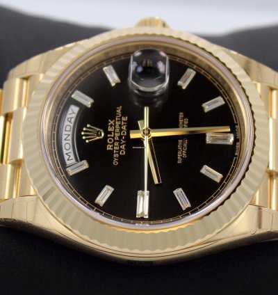 Rolex Day-date 40 President Day-date 228238 18k Yellow Gold Diamond Dial New