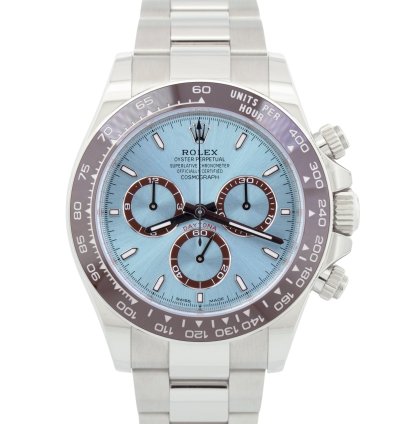 Rolex Daytona New Release 2023 Papers Rolex Daytona Platinum Glacier Blue 40 126506 Watch Box
