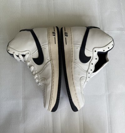 2010 Nike Air Force 1 High Premium Leather Sneakers