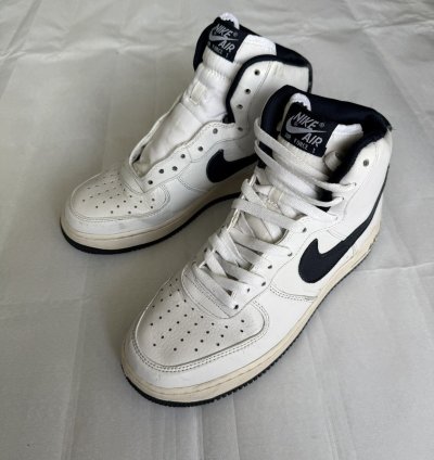 2010 Nike Air Force 1 High Premium Leather Sneakers