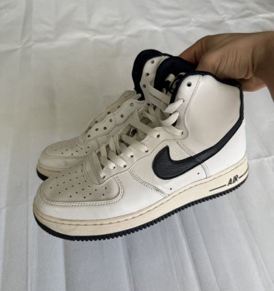 2010 Nike Air Force 1 High Premium Leather Sneakers