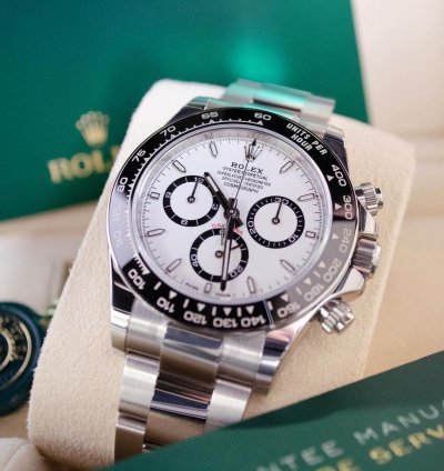 Rolex Daytona New Release Daytona Panda 126500 White Dial Ceramic Bezel