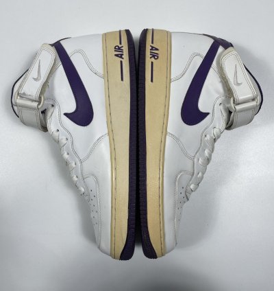 2010 Nike Air Force 1 Mid White Purple