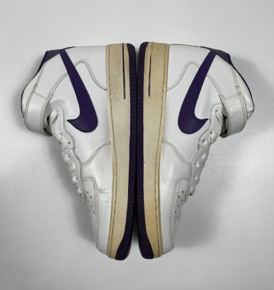 2010 Nike Air Force 1 Mid White Purple