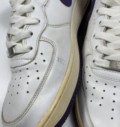 2010 Nike Air Force 1 Mid White Purple