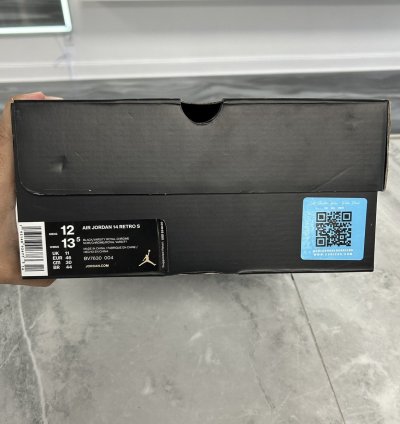 Jordan 14 Retro Supreme Black used