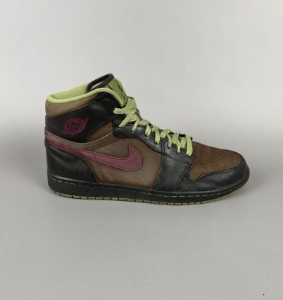2010 Nike Air Jordan 1 Retro High Og Velvet Brown Garnet