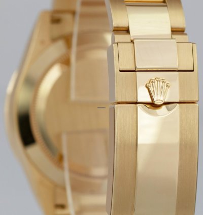 Rolex Daytona New Rolex Daytona Card Green Dial 40mm Yellow Gold Chronograph Watch 116508 Box