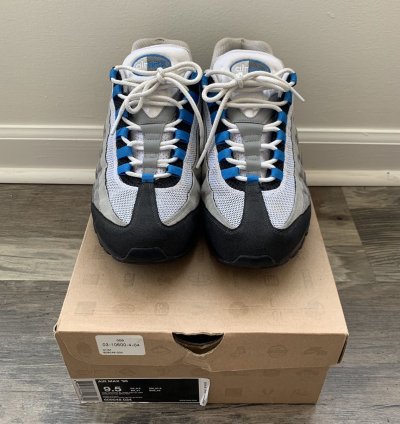 2010 Nike Air Max 95 Photo Blue Size 9 5