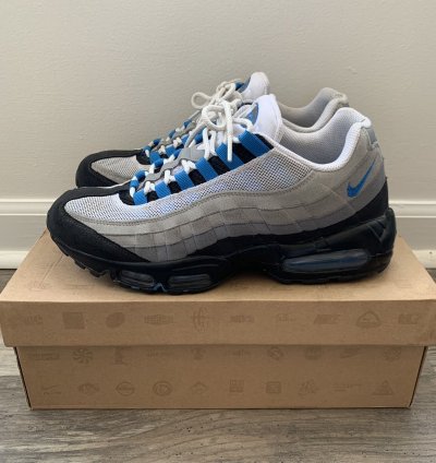 2010 Nike Air Max 95 Photo Blue Size 9 5
