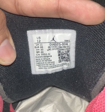 Jordan 2 Offwhite black-blue Vvvnds 12m