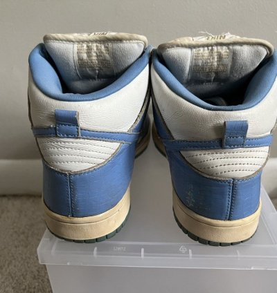 2003 Supreme Nike Sb Dunk High Blue Stars Size 9 307385141