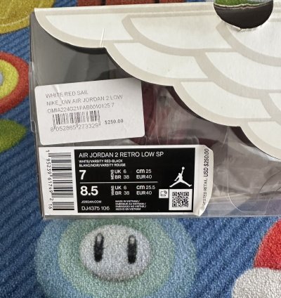 Jordan 2 Retro Low Sp Off-white