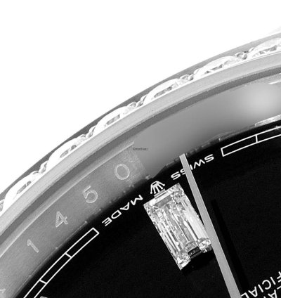 Rolex Day-date 40 President White Gold Diamond Mens Watch 228349 Unworn