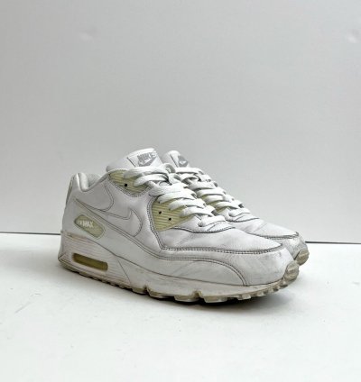 2011 Nike Air Max 90 Leather Vtg Rare 302519 113 Sz 9 5