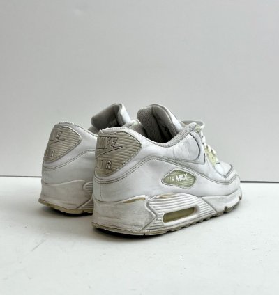 2011 Nike Air Max 90 Leather Vtg Rare 302519 113 Sz 9 5