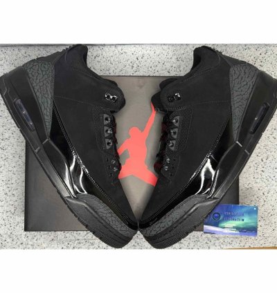 Jordan 3 Black Cat