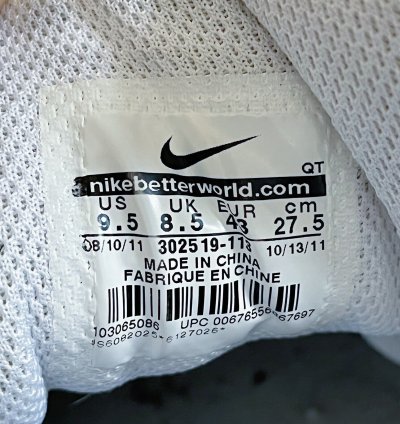 2011 Nike Air Max 90 Leather Vtg Rare 302519 113 Sz 9 5