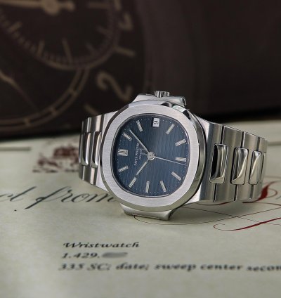 Patek Philippe Nautilus Ref 3800 Stainless Steel From Year 1991