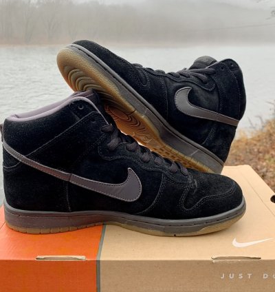 2005 Nike Sb Dunk High Midnight Fog