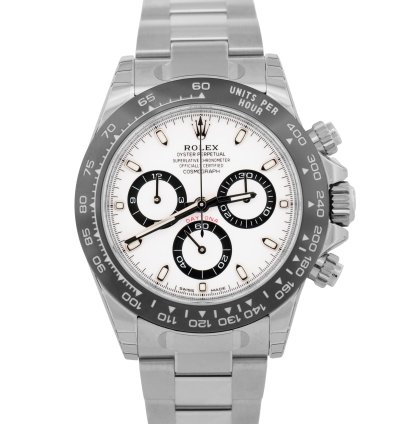 Rolex Daytona New Stickered Papers Rolex Daytona 116500 Ln Ceramic Panda White Steel 40mm Box