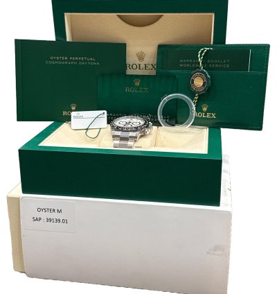 Rolex Daytona New Stickered Papers Rolex Daytona 116500 Ln Ceramic Panda White Steel 40mm Box