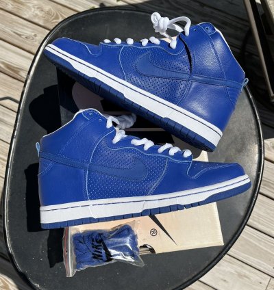 2005 Nike Sb Dunk High Pro Sb T19 Tokyo Royal Blue Size 11