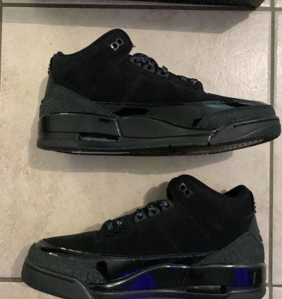 Jordan 3 Black Cat Size 10
