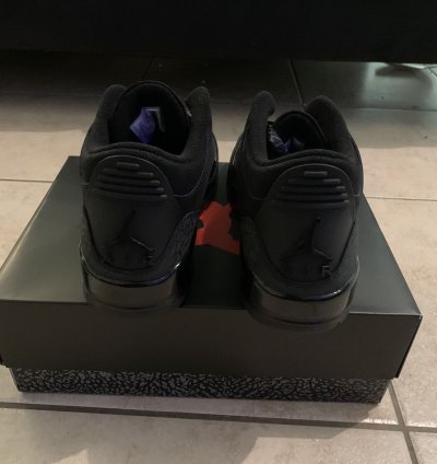 Jordan 3 Black Cat Size 10