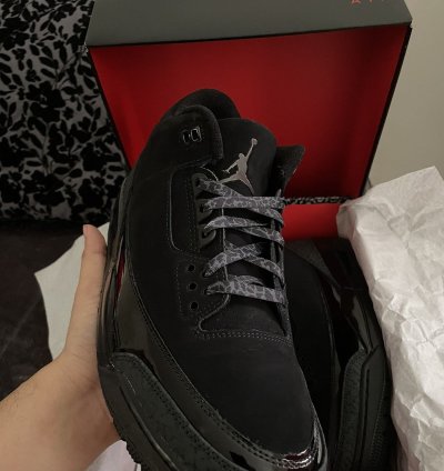 Jordan 3 Black Cats Size 10