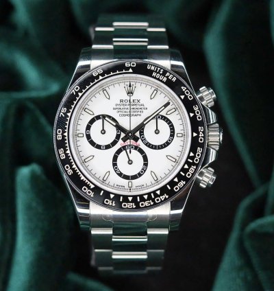 Rolex Daytona New Unworn 2025 Rolex Daytona White Dial Stainless Steel Full Set 126500ln