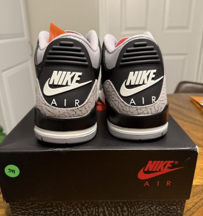 Jordan 3 Black Cement 2024