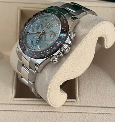 Rolex Daytona New Unworn Daytona Platinum Baguette Dial 116506
