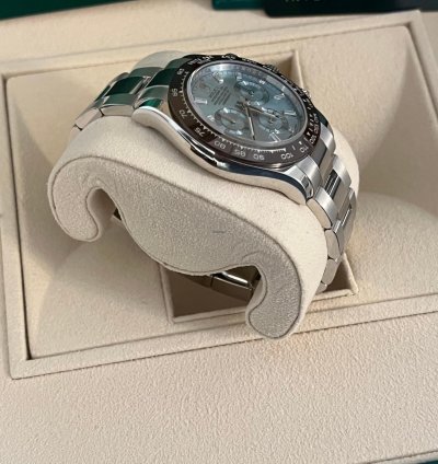 Rolex Daytona New Unworn Daytona Platinum Baguette Dial 116506