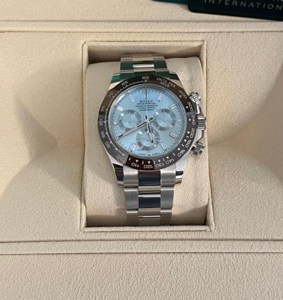 Rolex Daytona New Unworn Daytona Platinum Baguette Dial 116506
