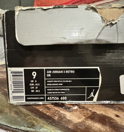 Jordan 3 Doernbecher Vnds