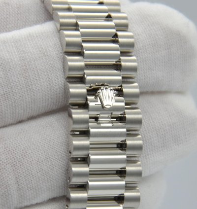 Rolex Day-date 40 Ref 228206 Platinum With Ice Blue Dial 40mm