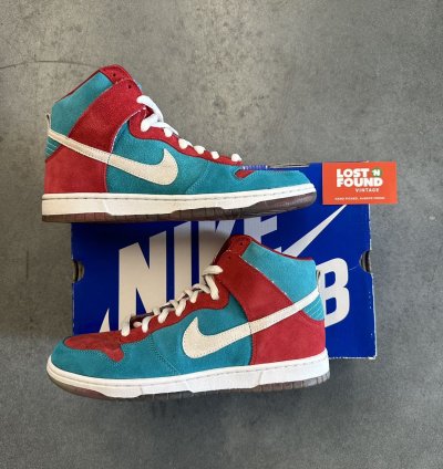 2009 Nike Sb Dunk High Bloody Gums