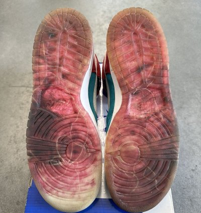 2009 Nike Sb Dunk High Bloody Gums