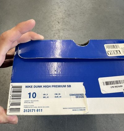 2009 Nike Sb Dunk High Bloody Gums