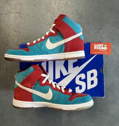 2009 Nike Sb Dunk High Bloody Gums