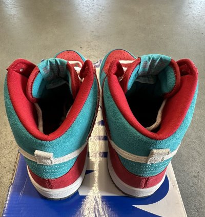 2009 Nike Sb Dunk High Bloody Gums