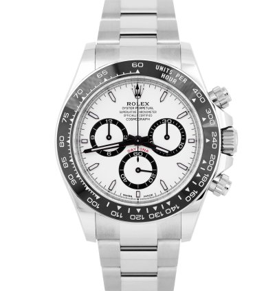 Rolex Daytona New Unworn Stickers Rolex Daytona Cosmograph 126500 Papers White Panda Watch Box