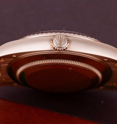 Rolex Day-date 40 Ref 228235 Chocolate Brown Motif Dial 18k Rose Gold 2019 Box And Papers