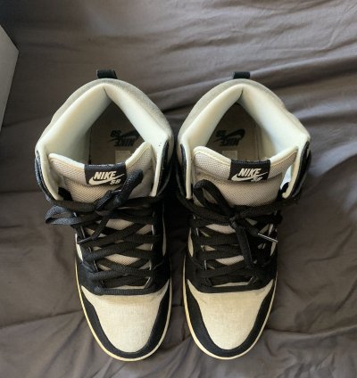 2010 Nike Sb Dunk High Pro Fossil